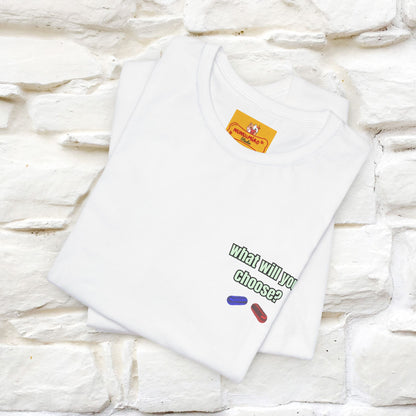 The Catrix: What Will You Choose?  | Cat T-Shirt |Nunu&Miao Studio - Nunu&Miao Studio