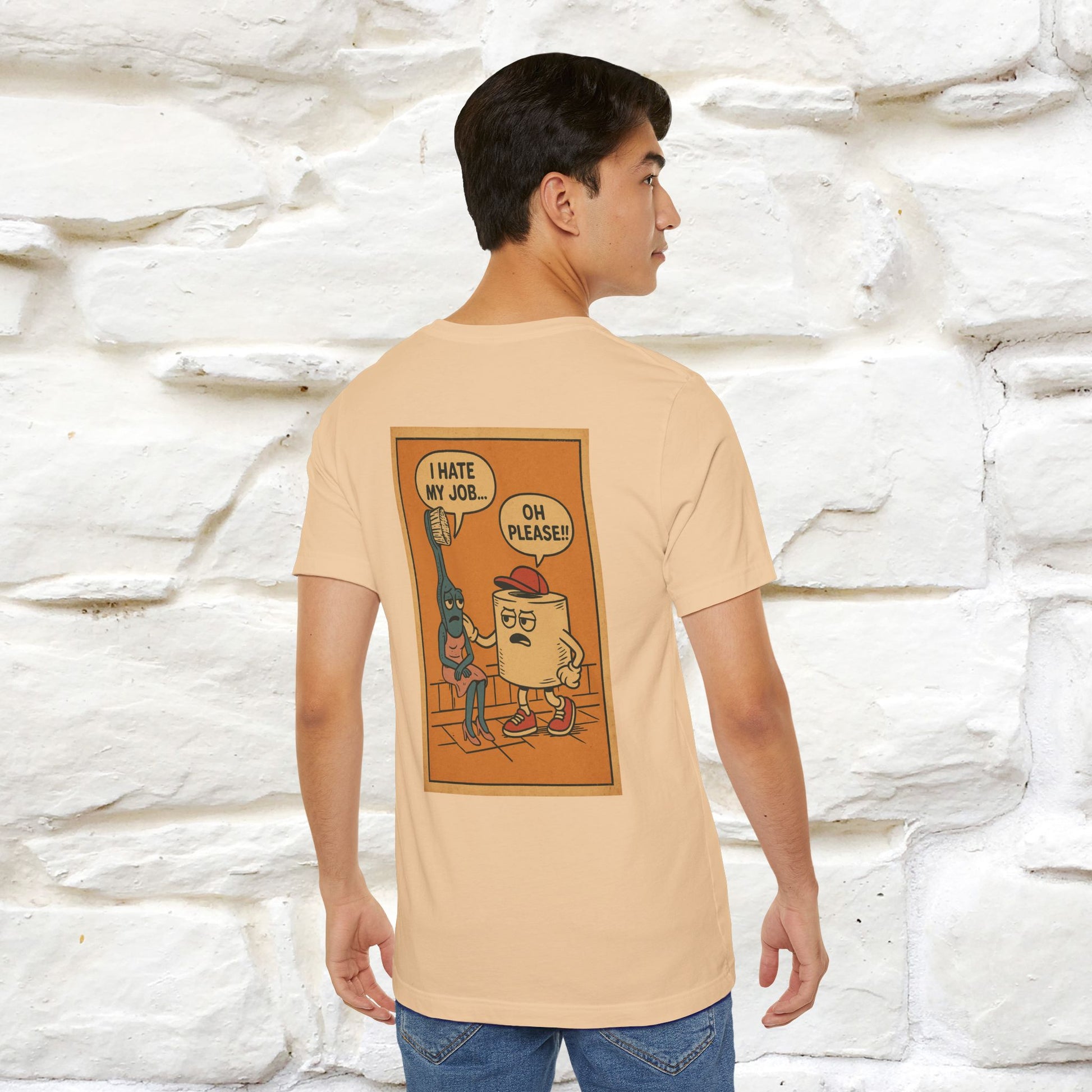 "I Hate My Job ... Oh Please" Funny Cat T-shirt |Nunu&Miao Studio - Nunu&Miao Studio