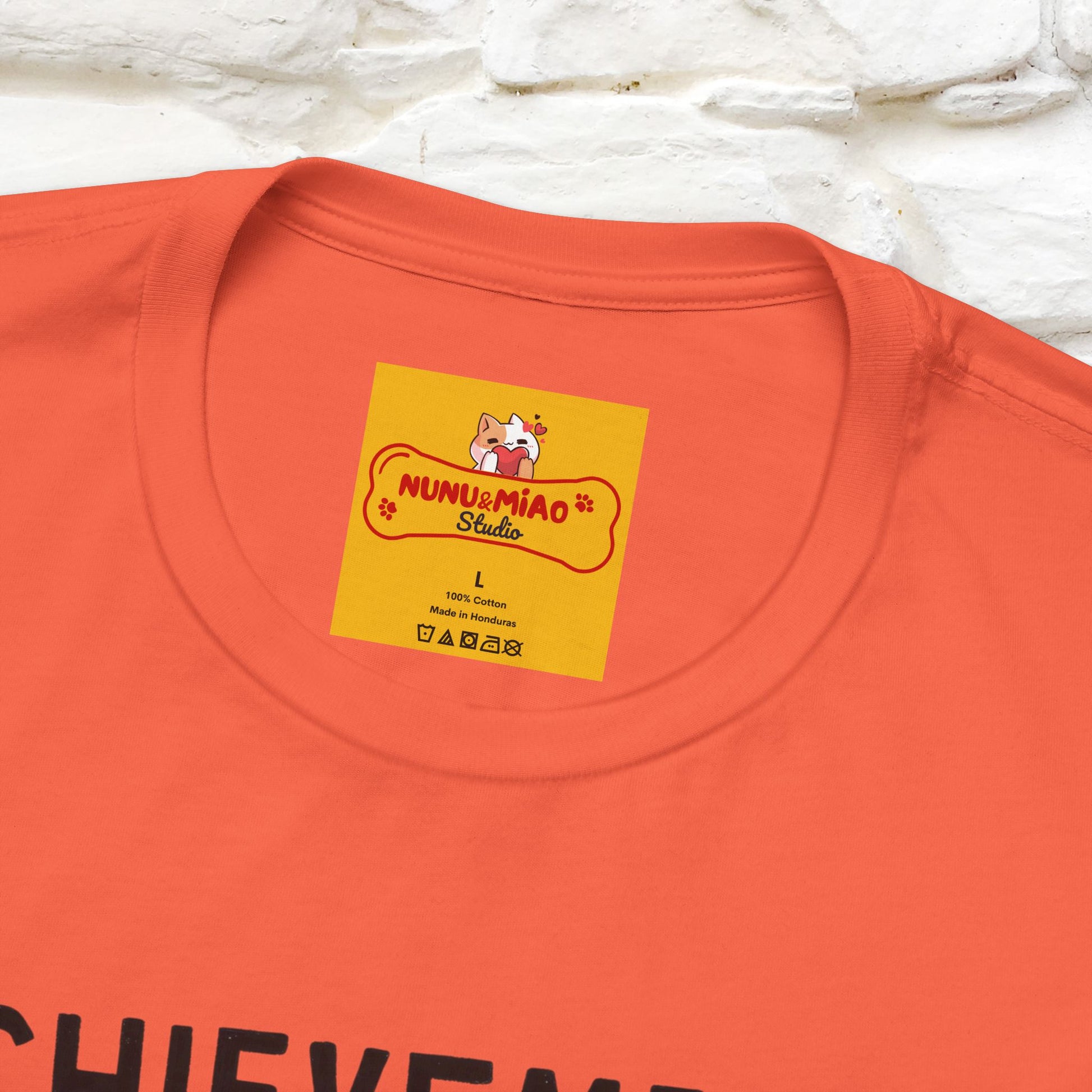 "Achievement Unlocked Bare Minimum." |Cat T-Shirt | Nunu&Miao Studio - Nunu&Miao Studio