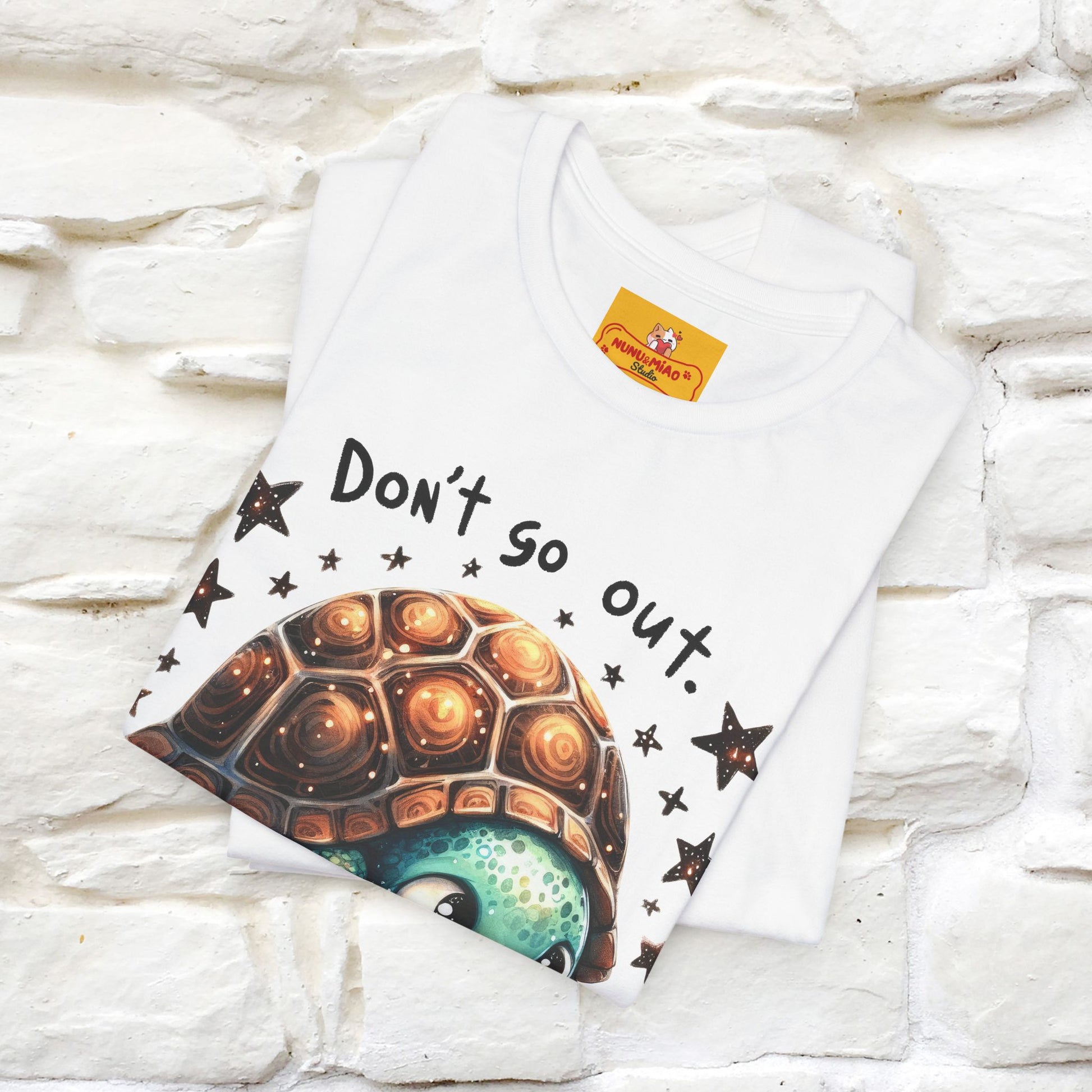 "Don't Go Out ..People Are There." |Funny T-Shirt | Nunu&Miao Studio - Nunu&Miao Studio