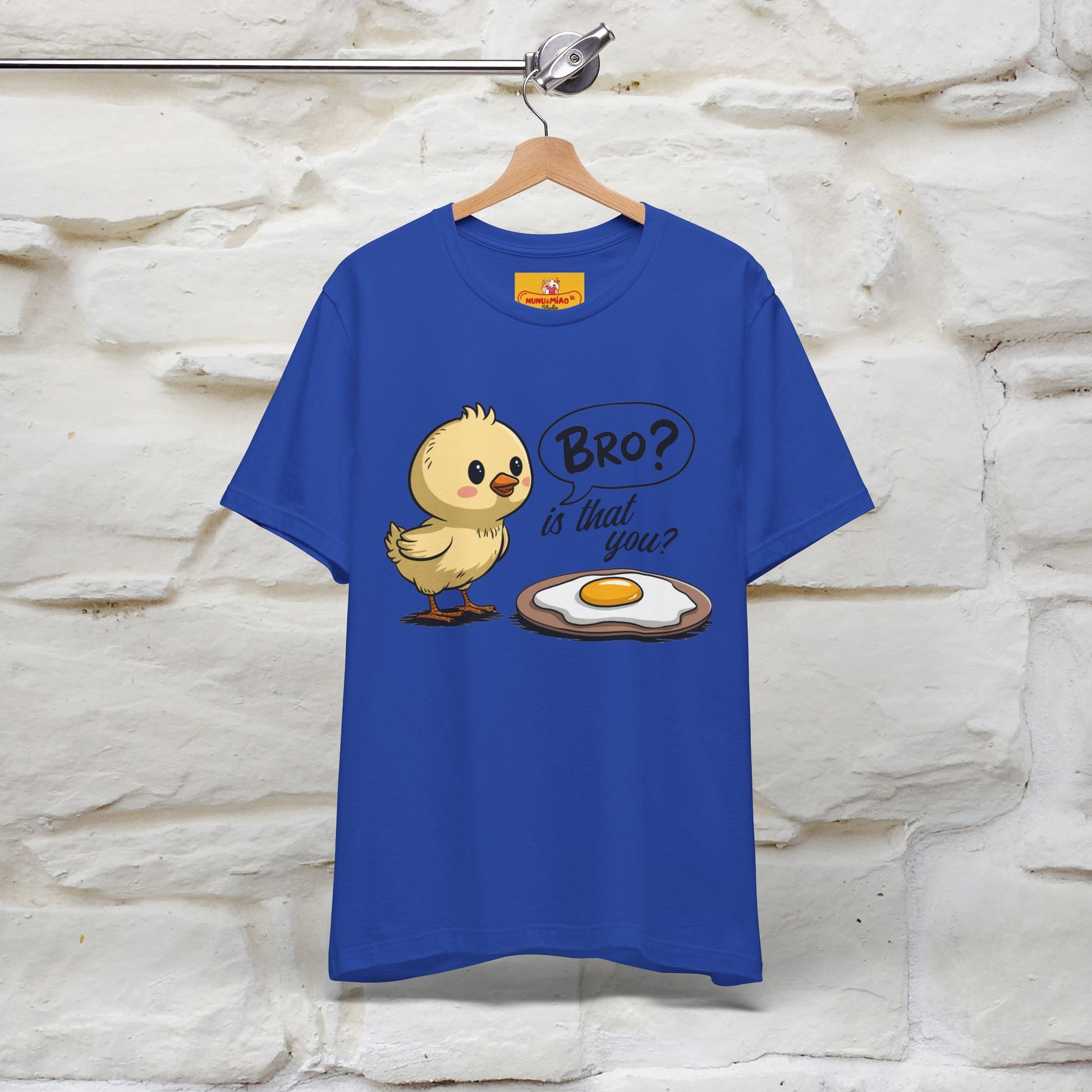 "Bro Is That You?" Funny Chicken T-shirt |Nunu&Miao Studio - Nunu&Miao Studio
