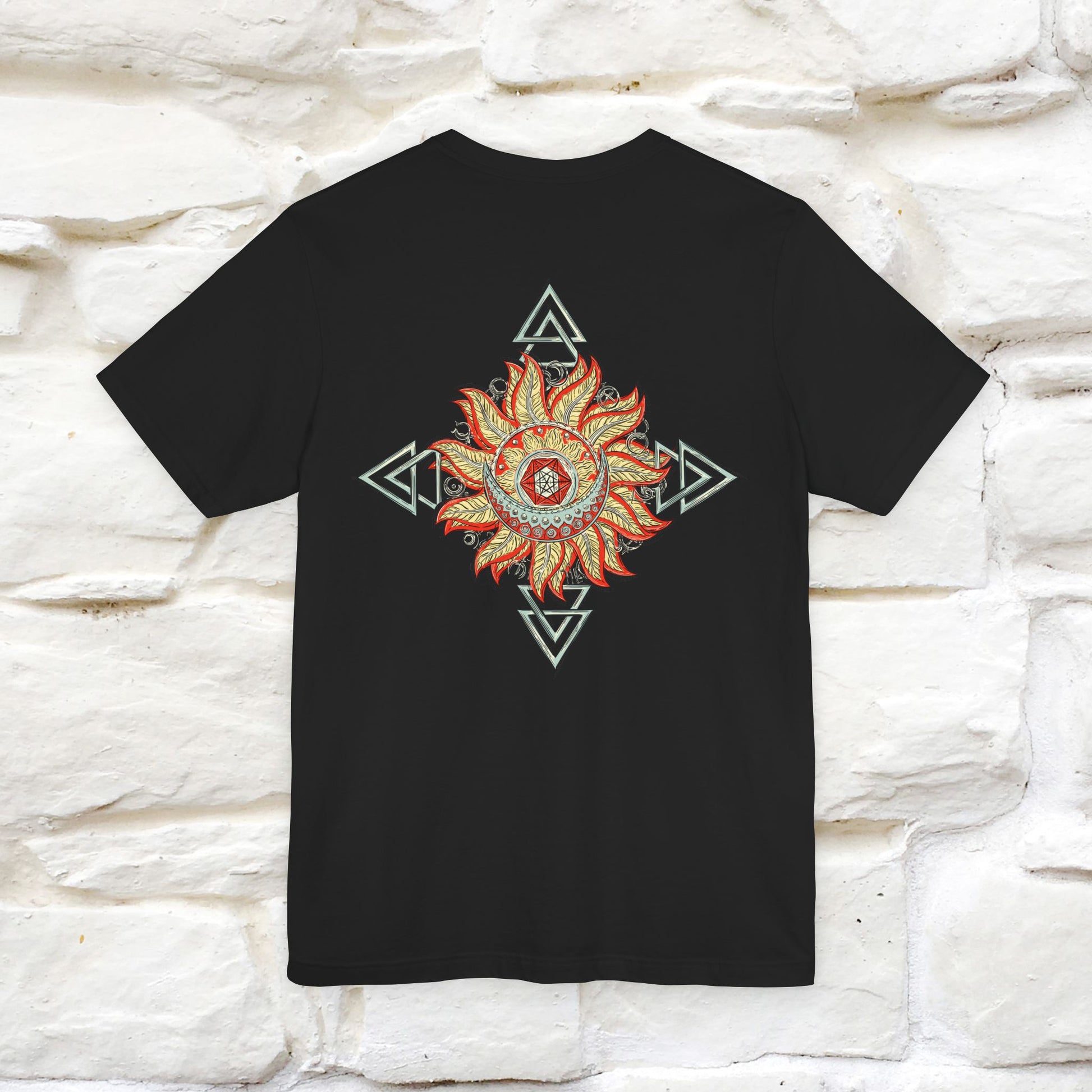 "The Third Eye'' Cat T-Shirt Front and Back Design | Nunu&Miao Studio - Nunu&Miao Studio