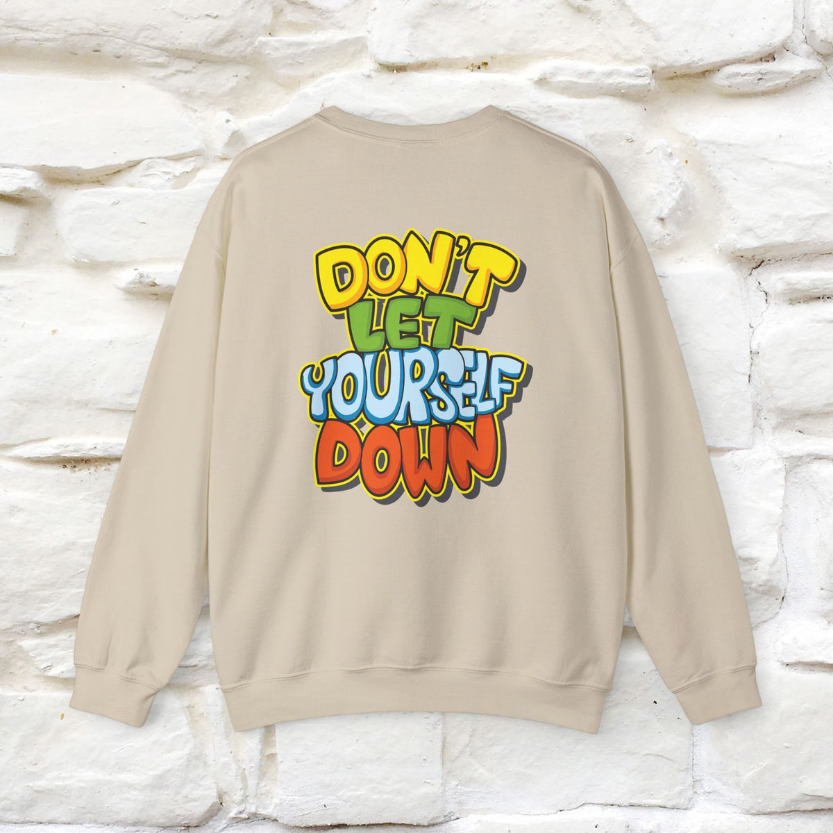 ''Don't Let Yourself Down.'' | Cute Cat Sweatshirt | Nunu&Miao Studio