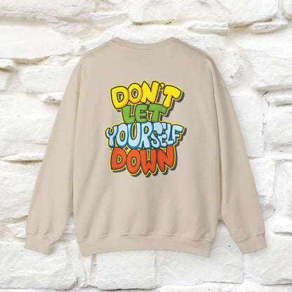 ''Don't Let Yourself Down.'' | Cute Cat Sweatshirt | Nunu&Miao Studio
