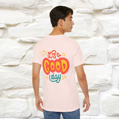 ""It's A Good Day" Cat T-Shirt| Front & Back Design | Nunu&Miao Studio - Nunu&Miao Studio