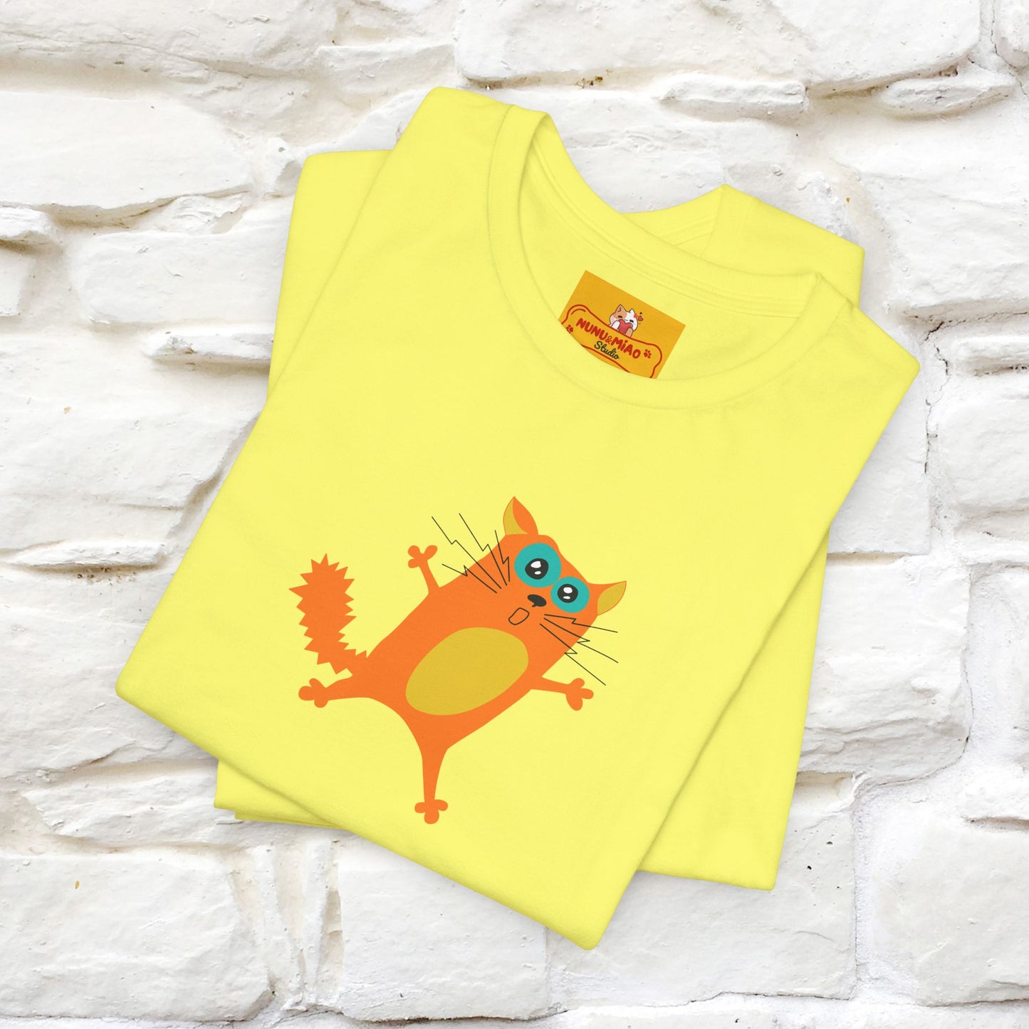 "It Always Seems Impossible Until It’s Done" Cat T-Shirt| Front & Back Design | Nunu&Miao Studio - Nunu&Miao Studio