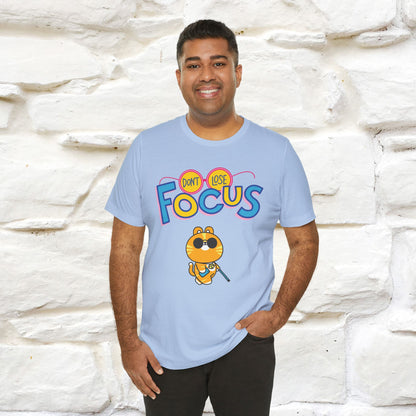''Don’t Lose Focus'' Cat T-Shirt | Nunu&Miao Studio - Nunu&Miao Studio