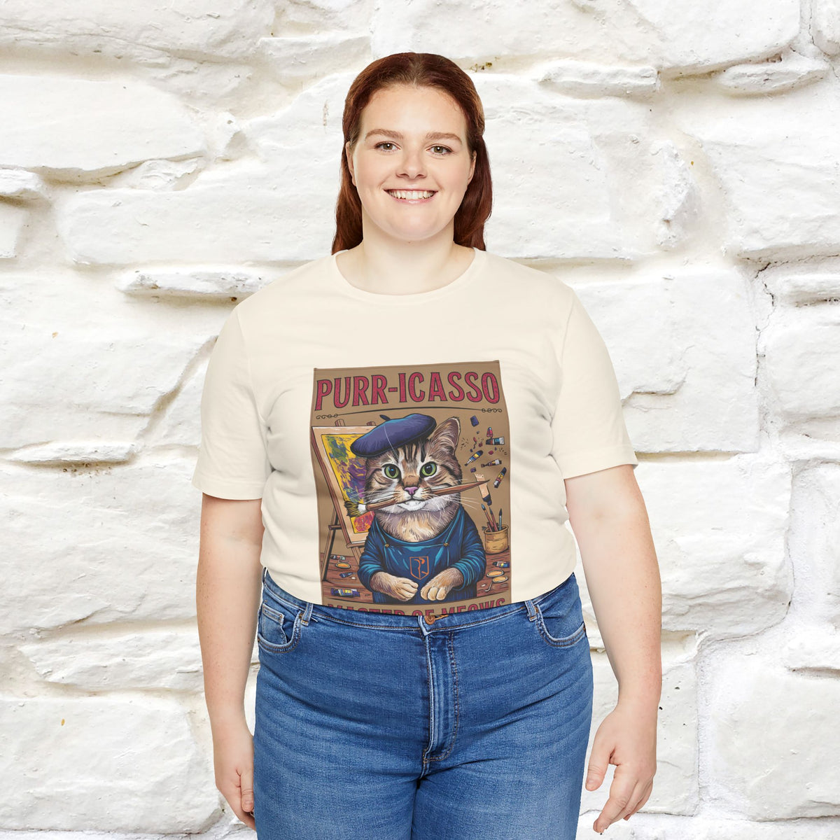 ''Purr-Icasso Masters Of Meows'' | CatT-Shirt | Nunu&Miao Studio