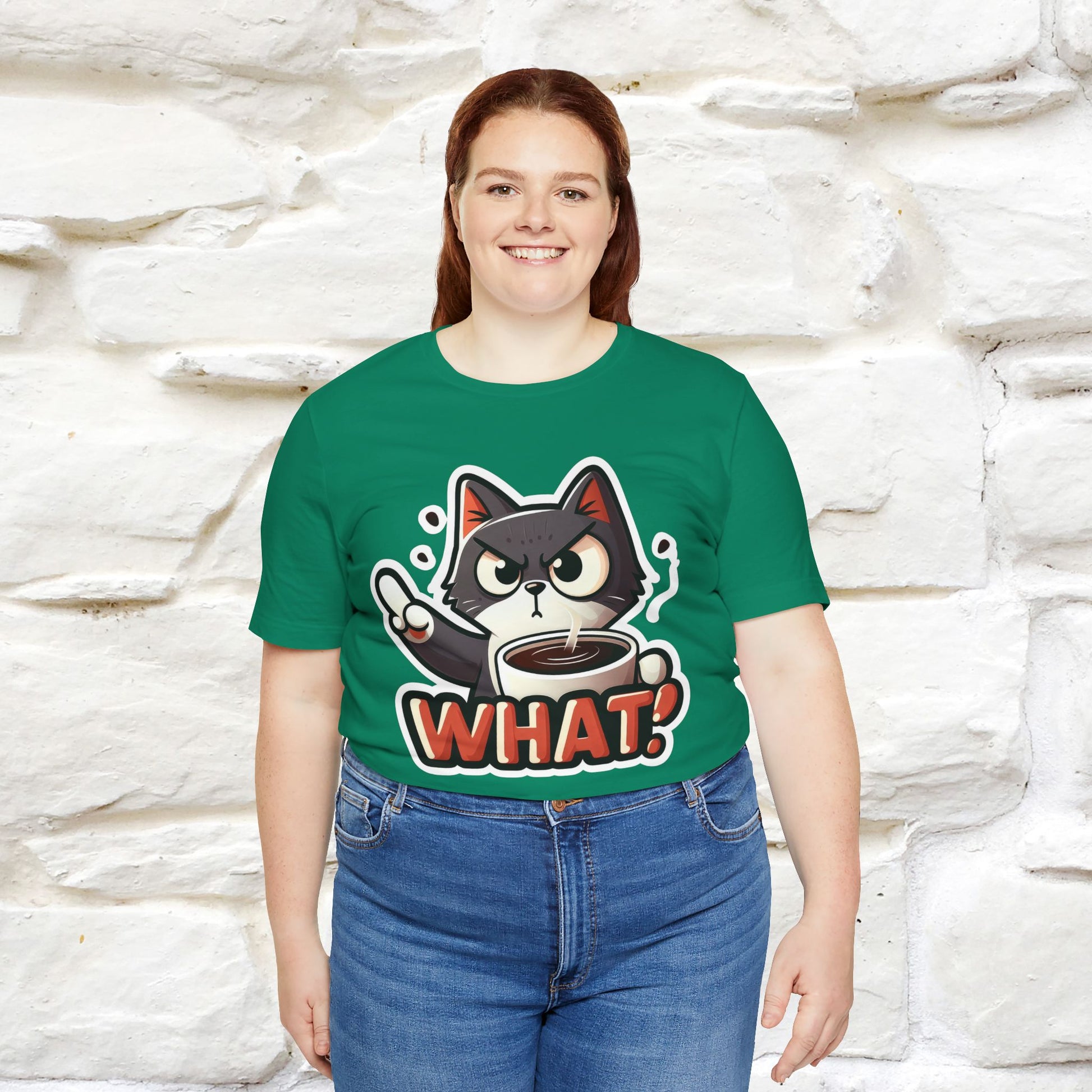 ''What !'' | Cat T-Shirt  | Nunu&Miao Studio - Nunu&Miao Studio