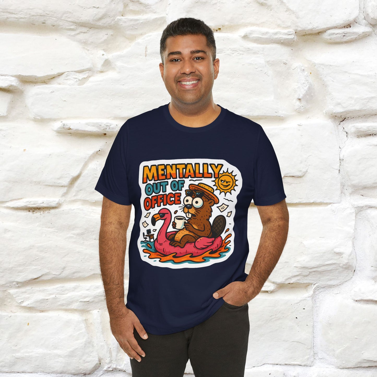 ''Mentally Out Of Office''|  Sarcastic Cat T-Shirt | Nunu&Miao Studio