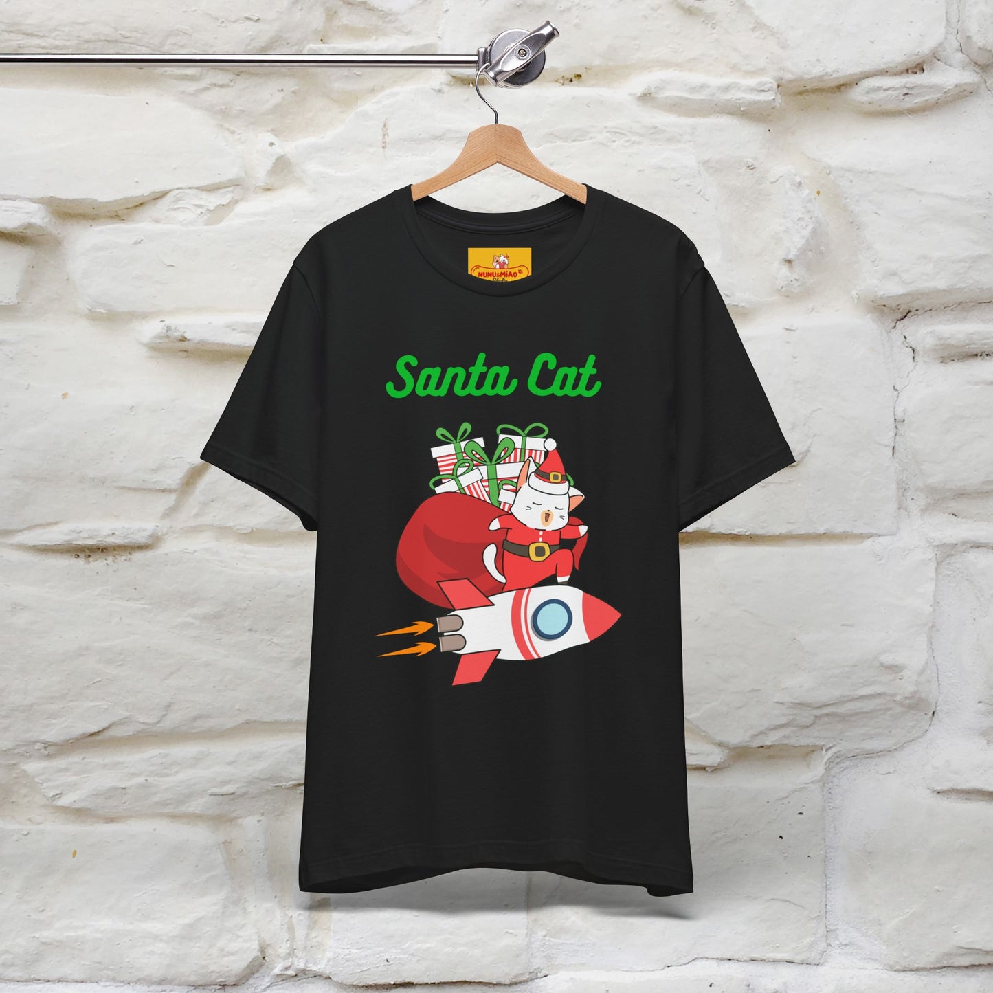 "Funny Santa Cat..." | Cat T-Shirt | Nunu&Miao Studio