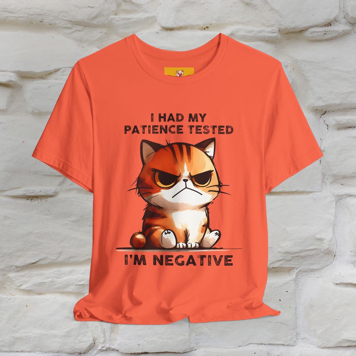 ''I Had My Patience Tested, I'm Negative''| CatT-Shirt | Nunu&Miao Studio