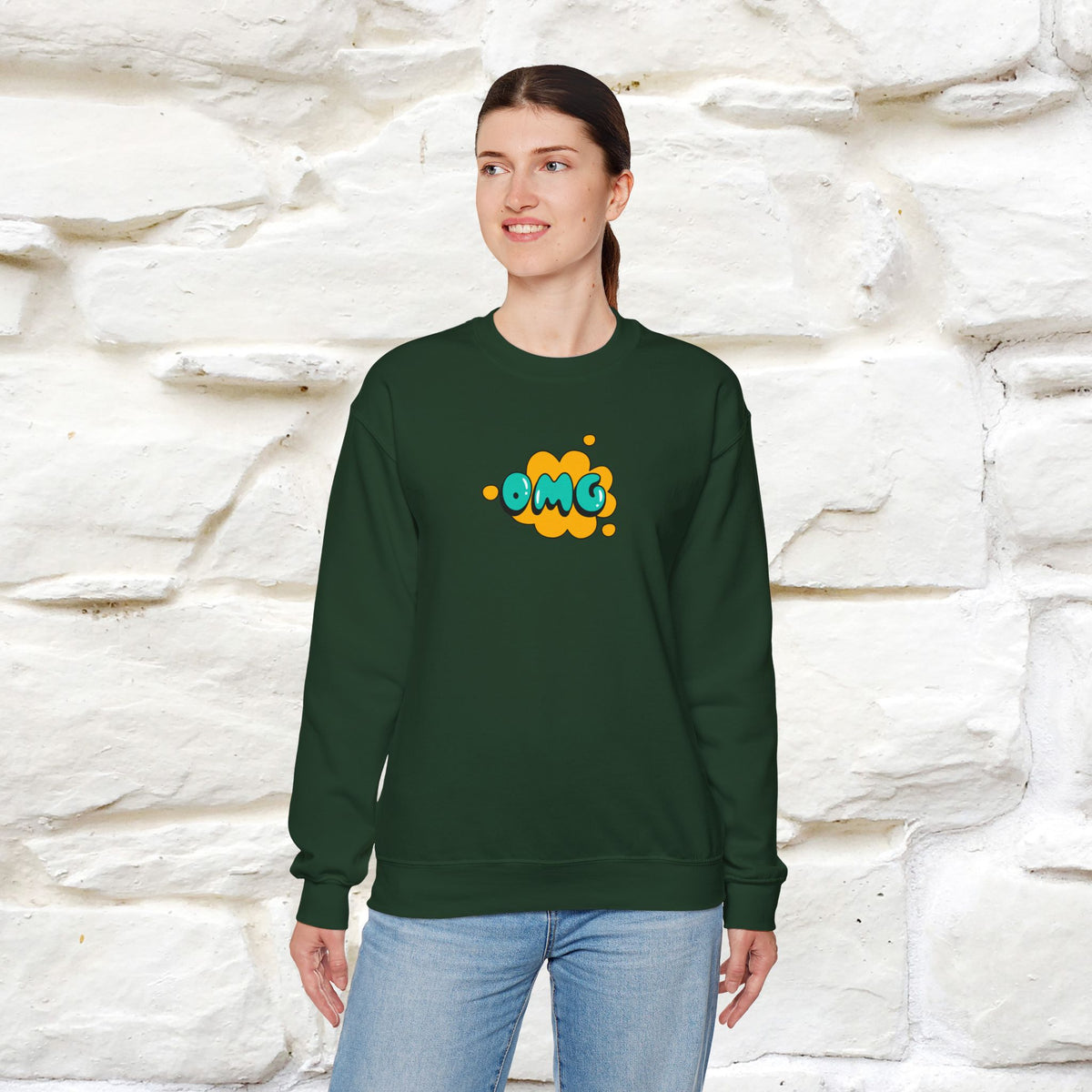 "OMG'' |Cat Sweatshirt | Nunu&Miao Studio