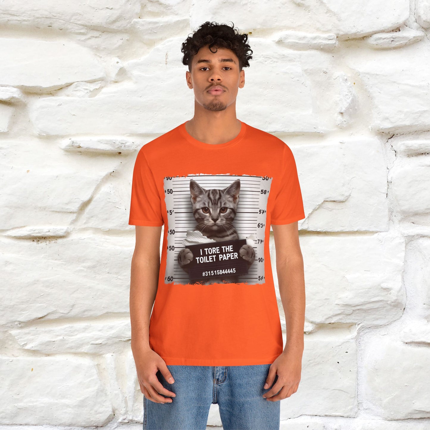''I Tore The Toilet Paper'' | Funny Cat T-Shirt | Nunu&Miao Studio - Nunu&Miao Studio
