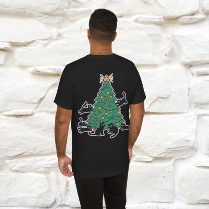 “Cat Christmas Tree” | Cat T-Shirt | Nunu&Miao Studio
