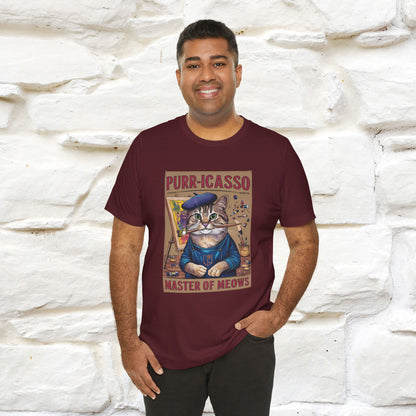 ''Purr-Icasso Masters Of Meows'' | CatT-Shirt | Nunu&Miao Studio - Nunu&Miao Studio