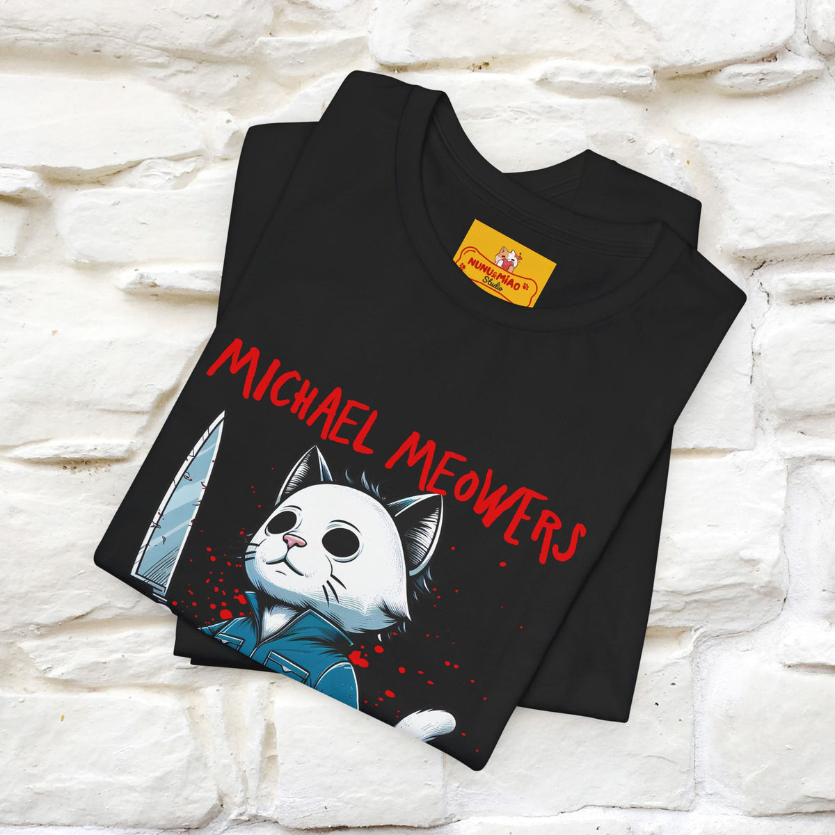 ''Michael Meowers'' Cat T-Shirt |  | Nunu&Miao Studio