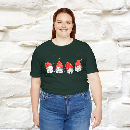 ''Christmas Cute'' |Cats T-shirt | Nunu&Miao Studio - Nunu&Miao Studio
