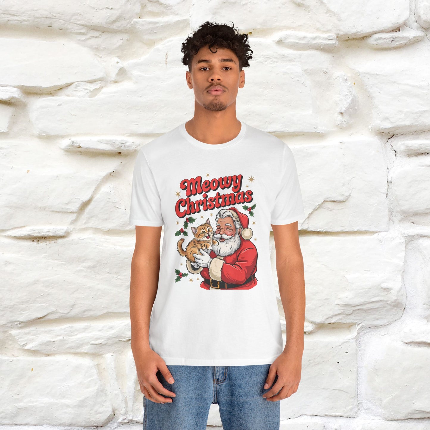 “Meowy Christmas” | Cat T-Shirt | Nunu&Miao Studio