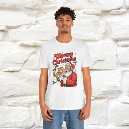 “Meowy Christmas” | Cat T-Shirt | Nunu&Miao Studio