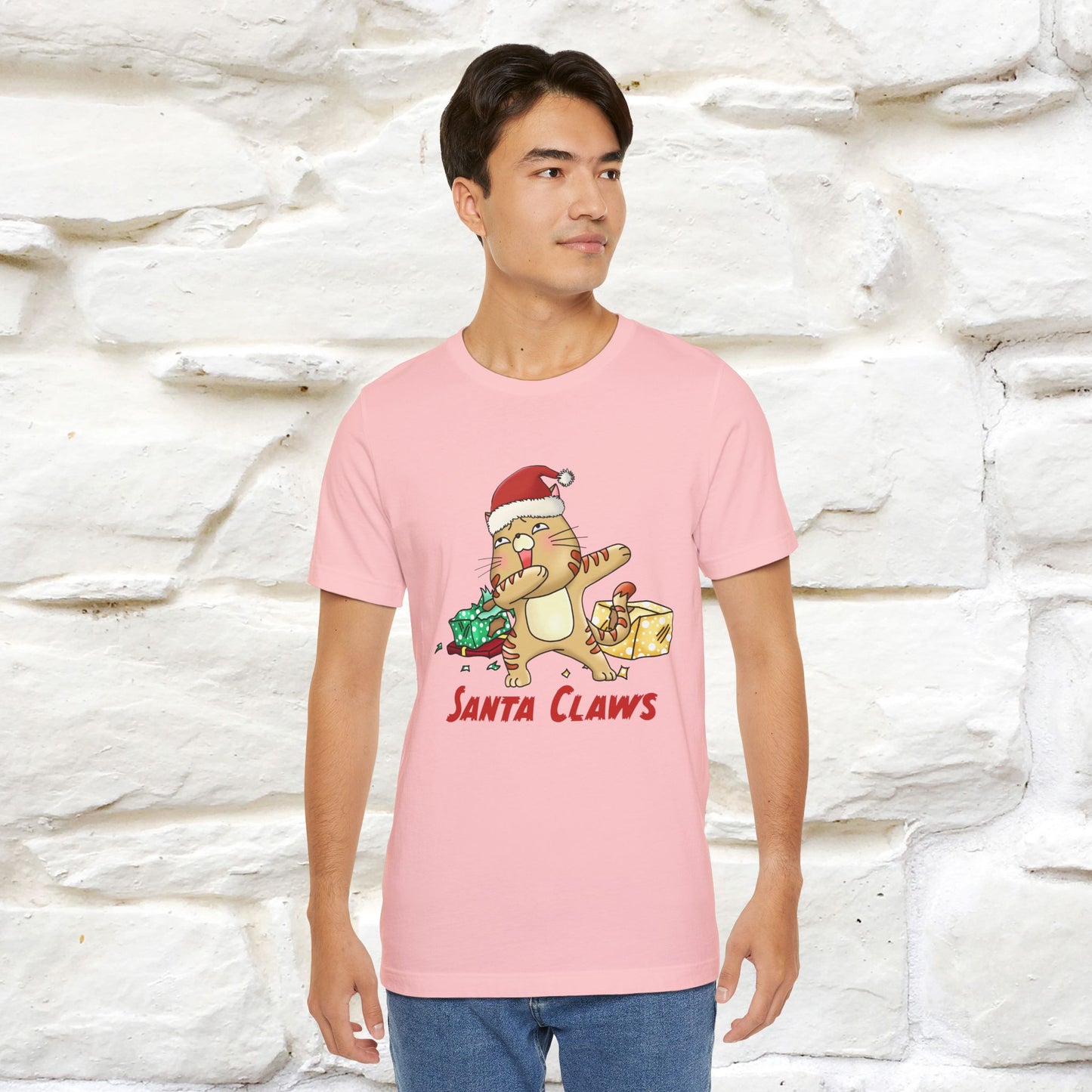 "Santa Claws" |Funny Cat T-Shirt | Nunu&Miao Studio