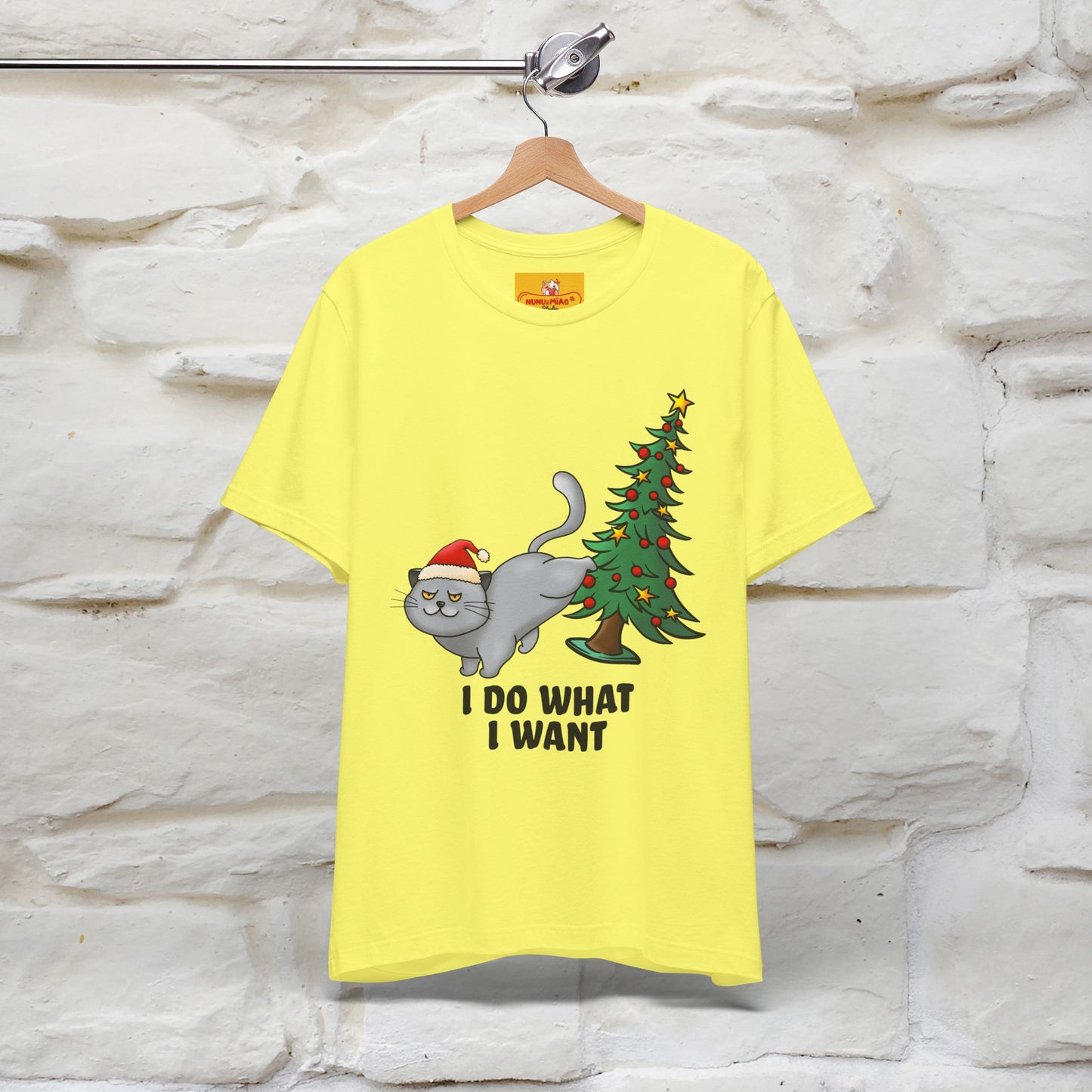 "I Do What I Want" |Funny Cat T-Shirt | Nunu&Miao Studio
