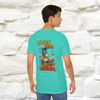 "The Kitchen Was Clean... " |Funny T-Shirt | Nunu&Miao Studio - Nunu&Miao Studio