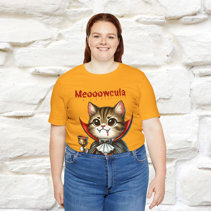 "Meooowcula" Cat T-shirt |Nunu&Miao Studio - Nunu&Miao Studio