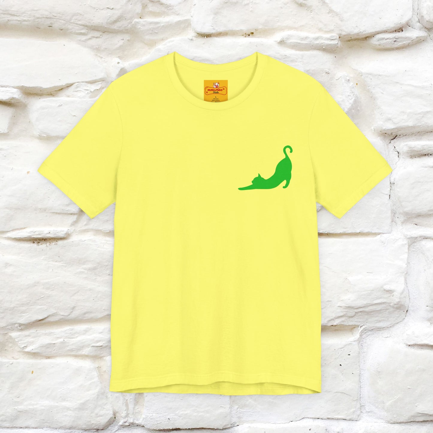 "Take a Deep Breath & Try All Over Again" Cat T-Shirt| Front & Back Design | Nunu&Miao Studio - Nunu&Miao Studio