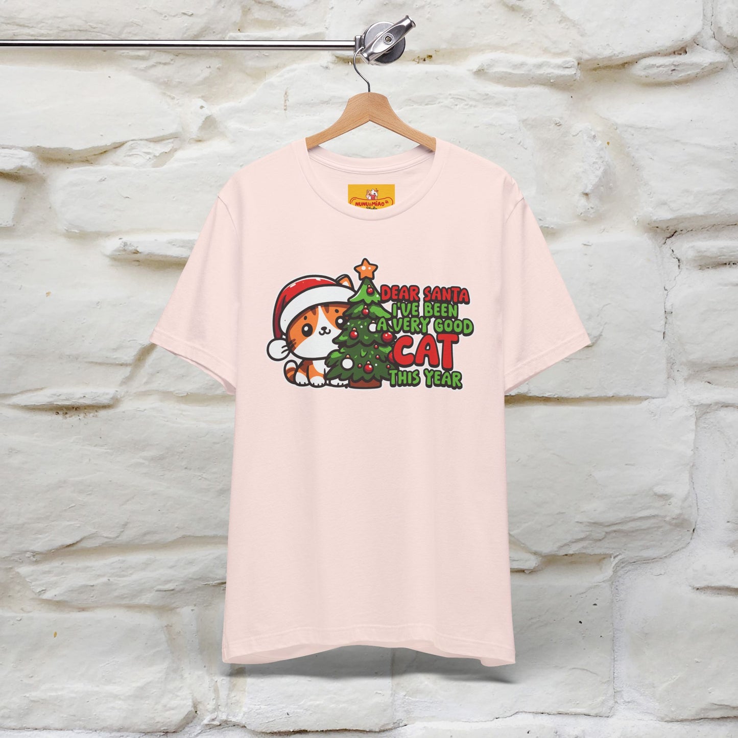 “Dear Santa, I'v Been a Very Good Cat..” | Cat T-Shirt | Nunu&Miao Studio