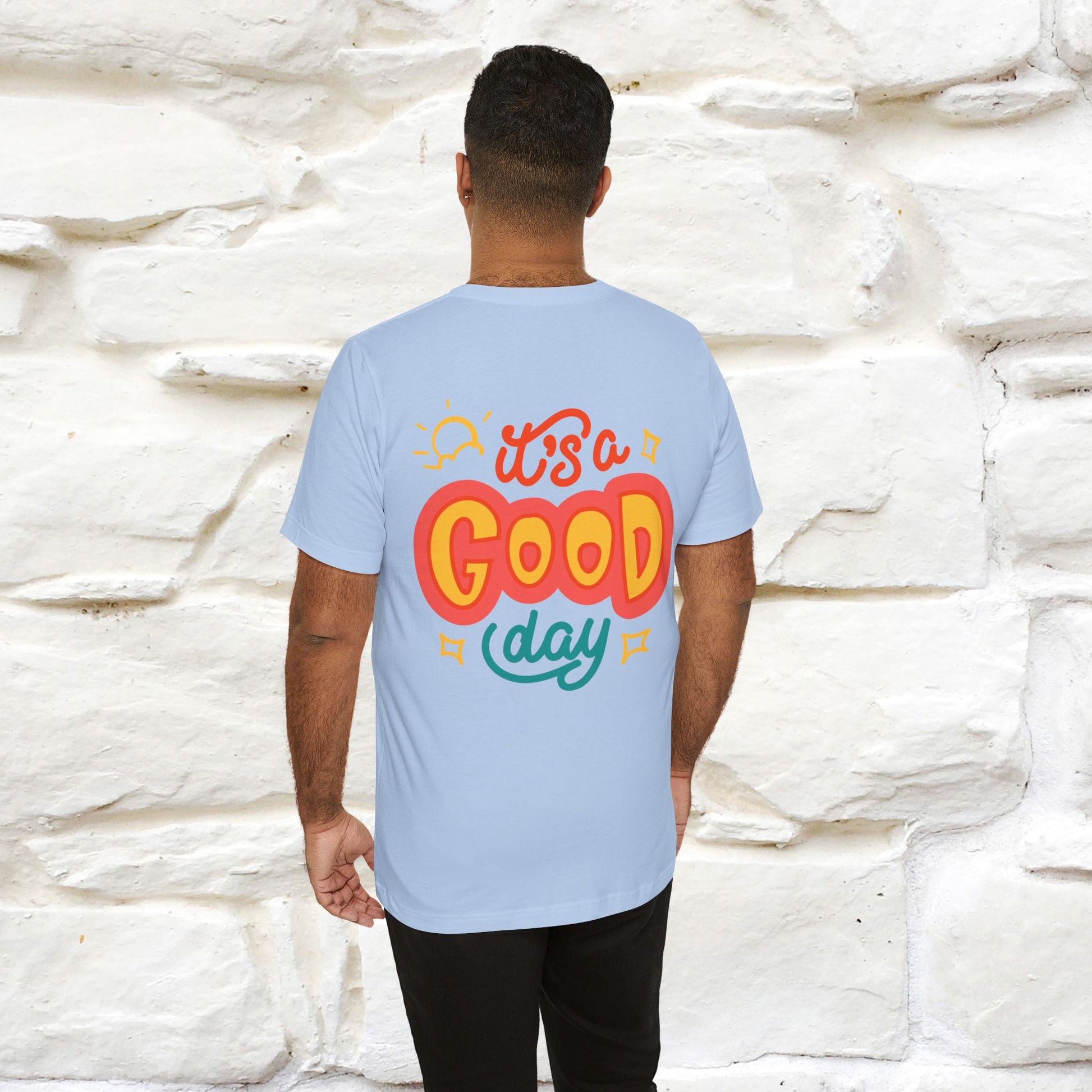 ""It's A Good Day" Cat T-Shirt| Front & Back Design | Nunu&Miao Studio - Nunu&Miao Studio