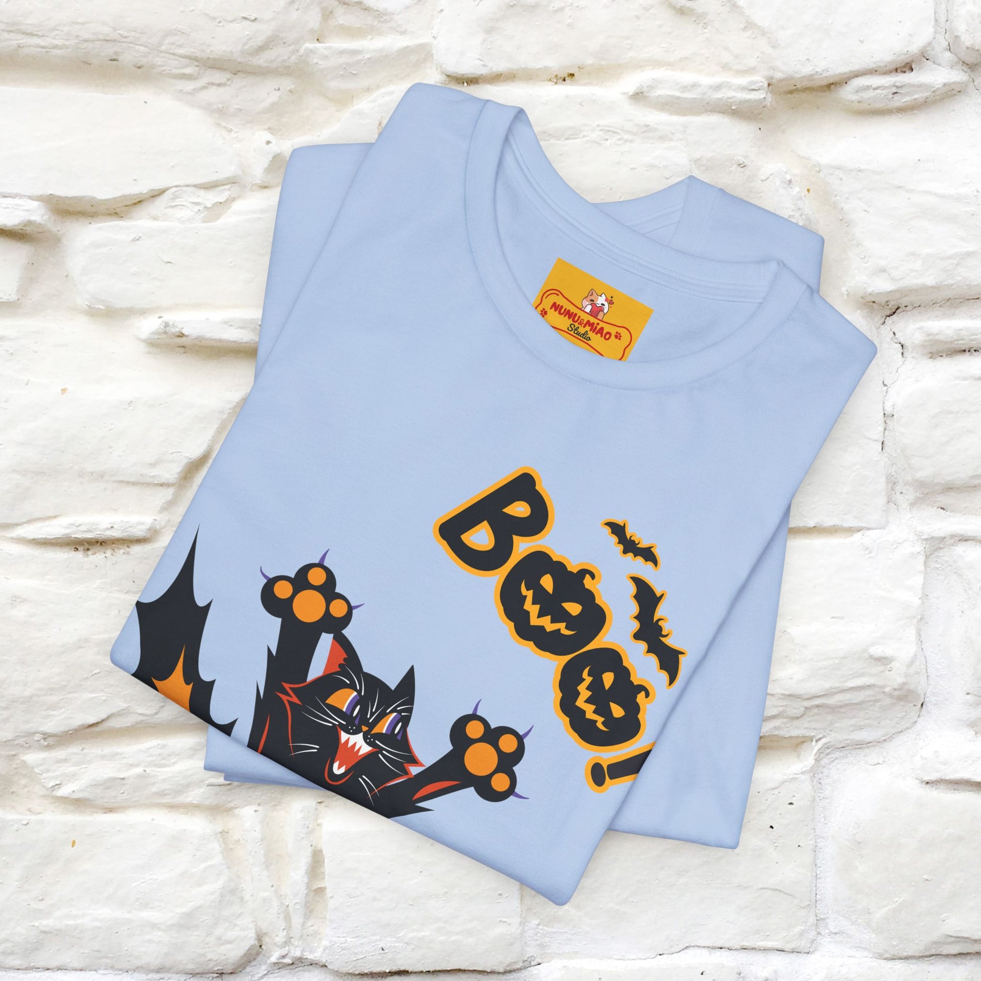 "Boo" Cat  T-shirt |Nunu&Miao Studio - Nunu&Miao Studio