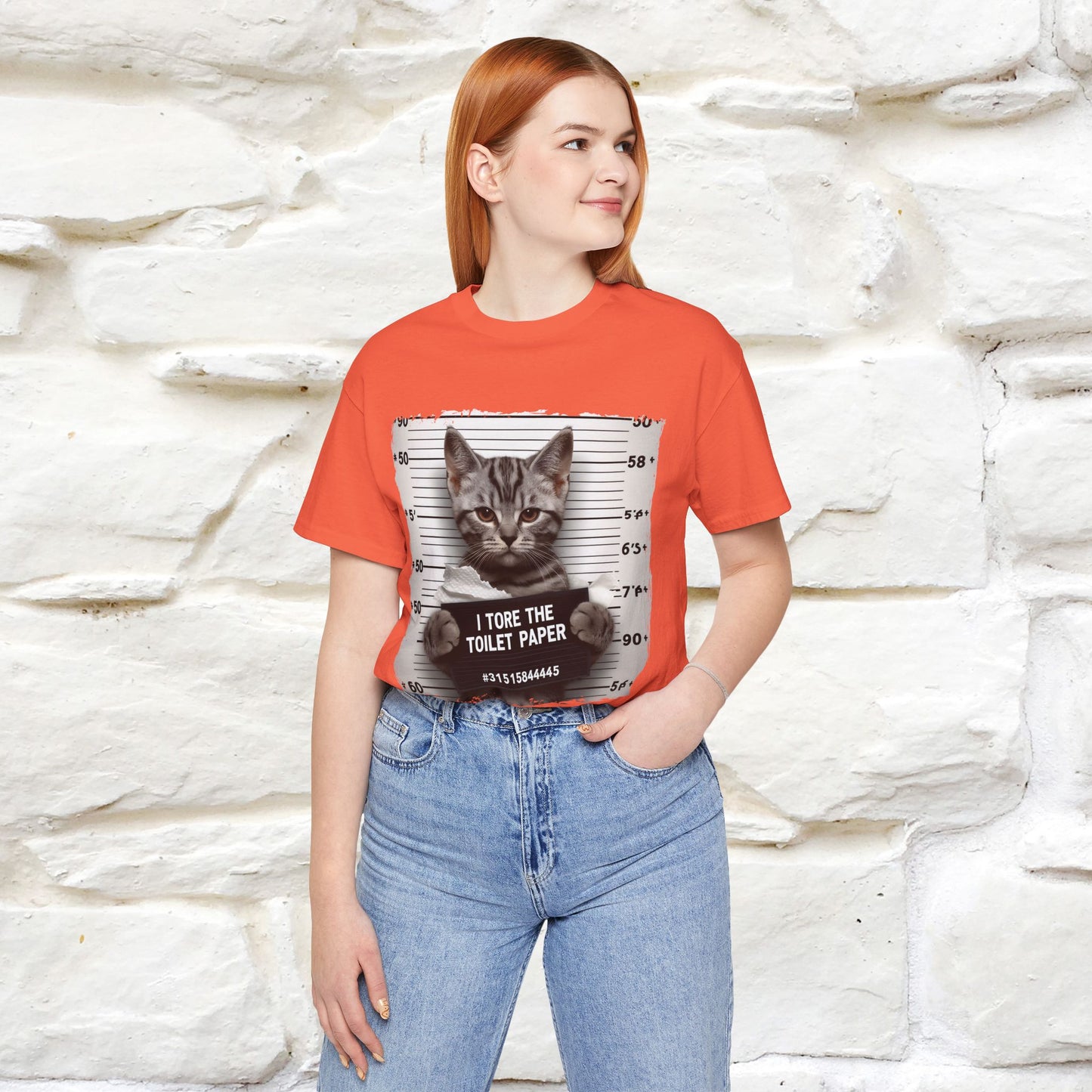 ''I Tore The Toilet Paper'' | Funny Cat T-Shirt | Nunu&Miao Studio - Nunu&Miao Studio