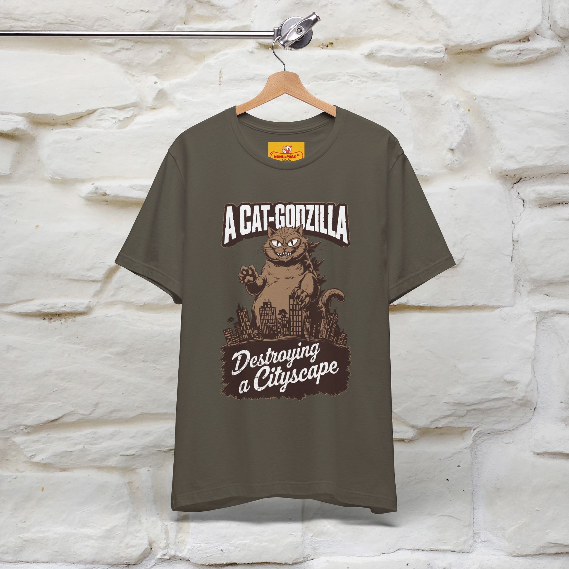 ''A Cat-Godzilla ''| CatT-Shirt | Nunu&Miao Studio - Nunu&Miao Studio