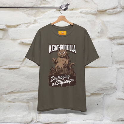 ''A Cat-Godzilla ''| CatT-Shirt | Nunu&Miao Studio - Nunu&Miao Studio