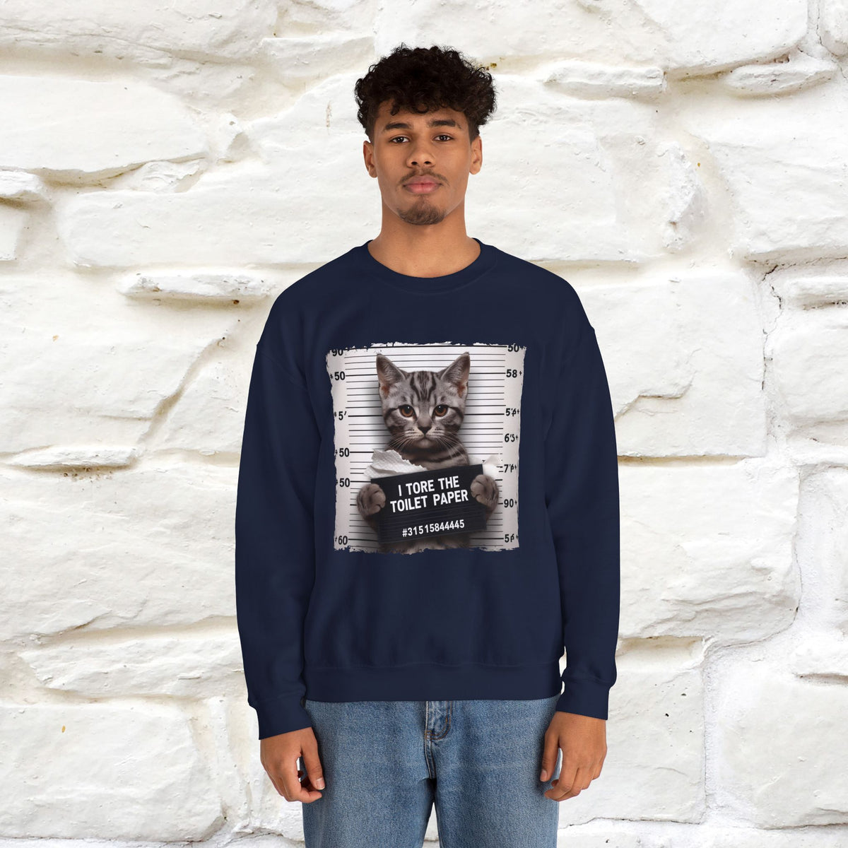 "I Tore The Toilet Paper.'' |Cat Sweatshirt | Nunu&Miao Studio