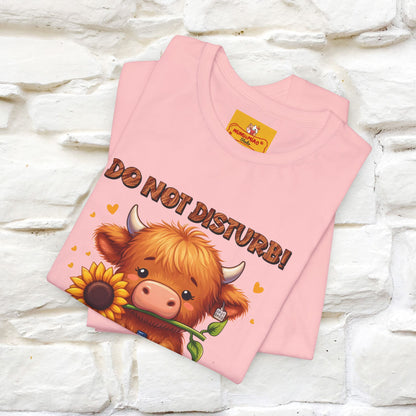 "Do Not Disturb... " |Funny T-Shirt | Nunu&Miao Studio