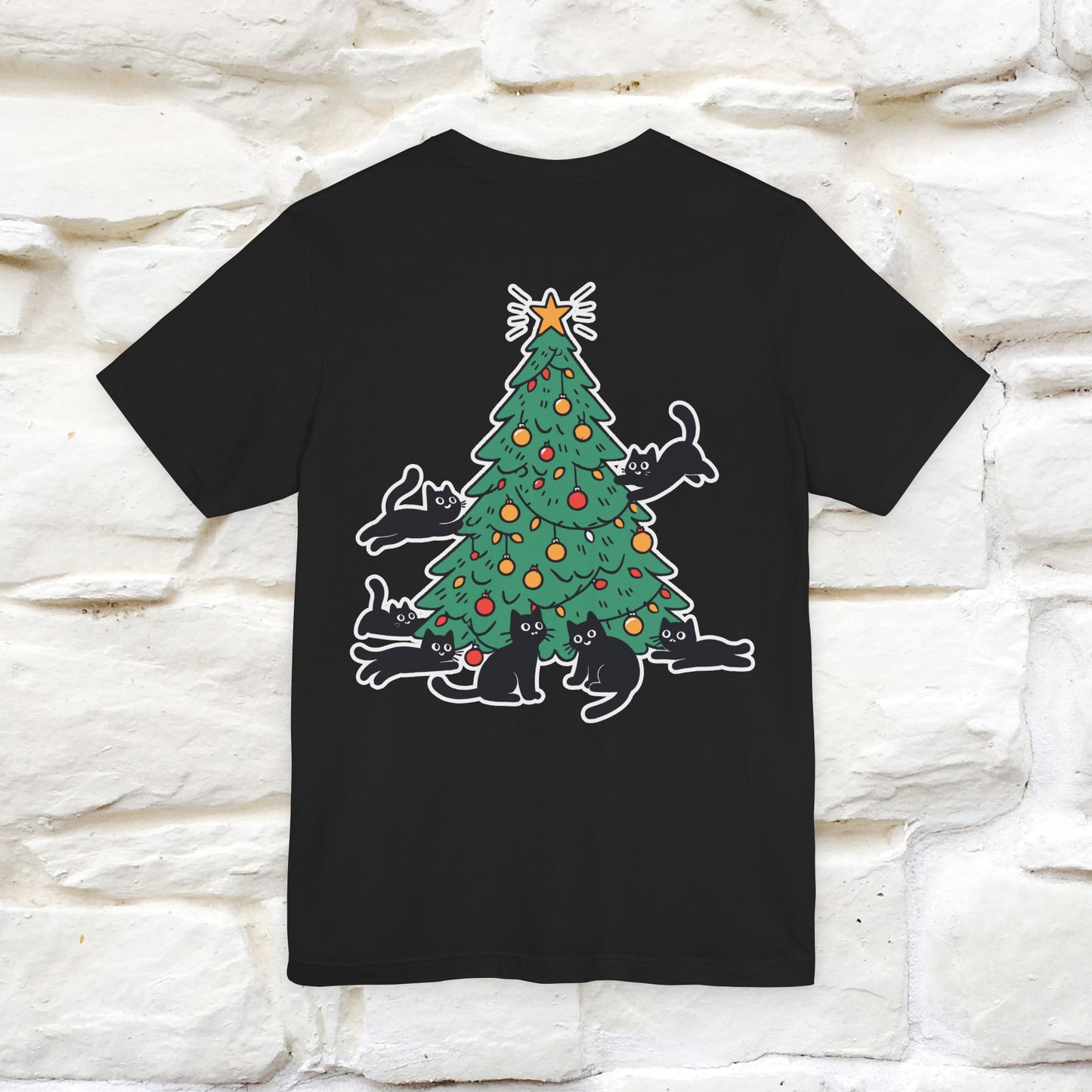 “Cat Christmas Tree” | Cat T-Shirt | Nunu&Miao Studio
