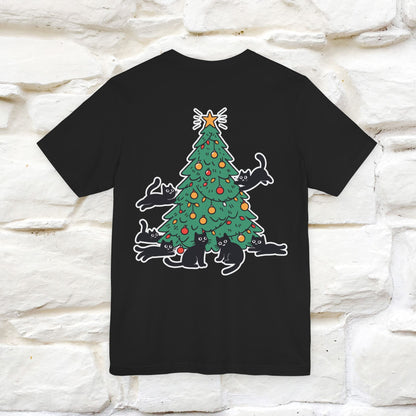 “Cat Christmas Tree” | Cat T-Shirt | Nunu&Miao Studio