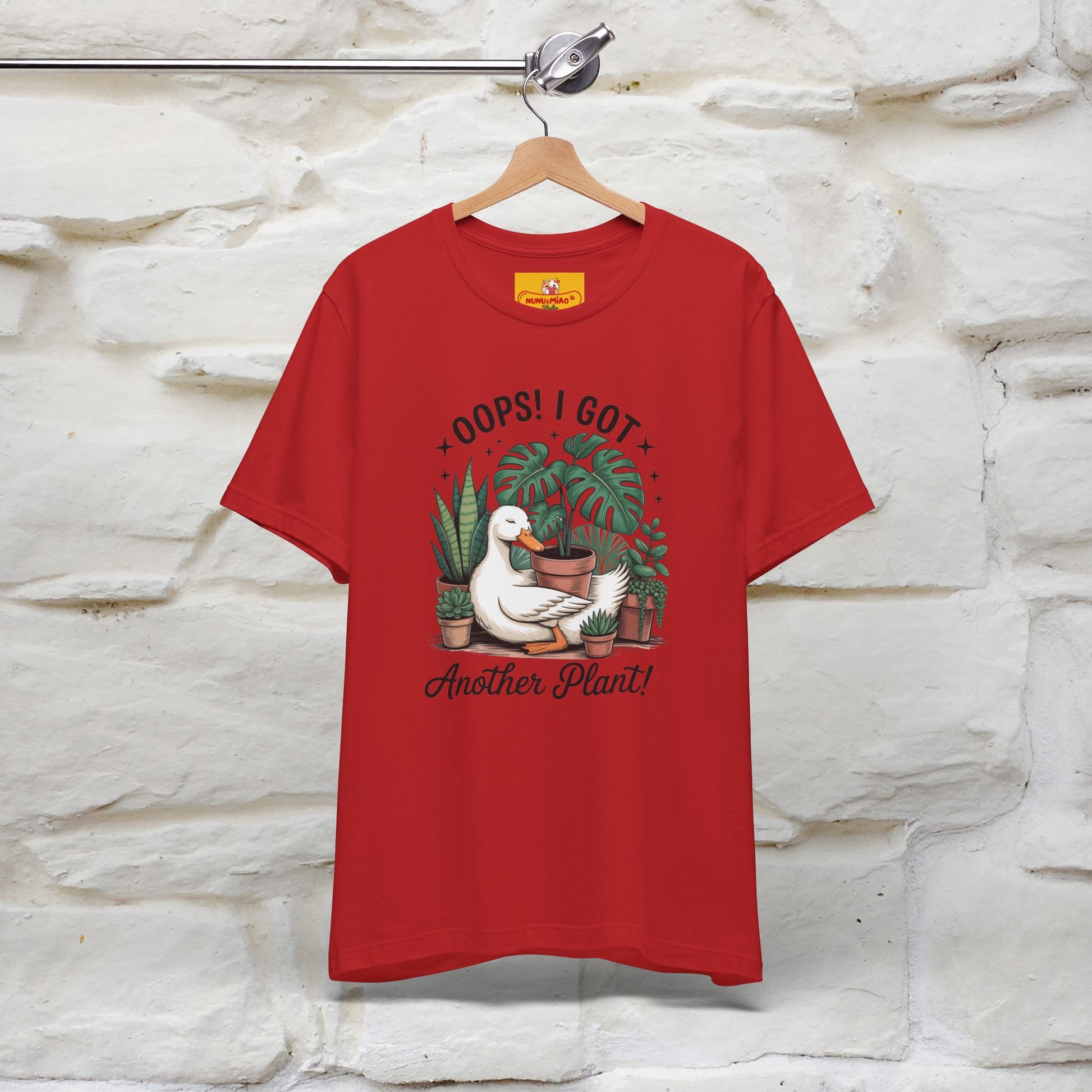 "Oops! I Got Another Plant" Plant T-shirt |Nunu&Miao Studio - Nunu&Miao Studio