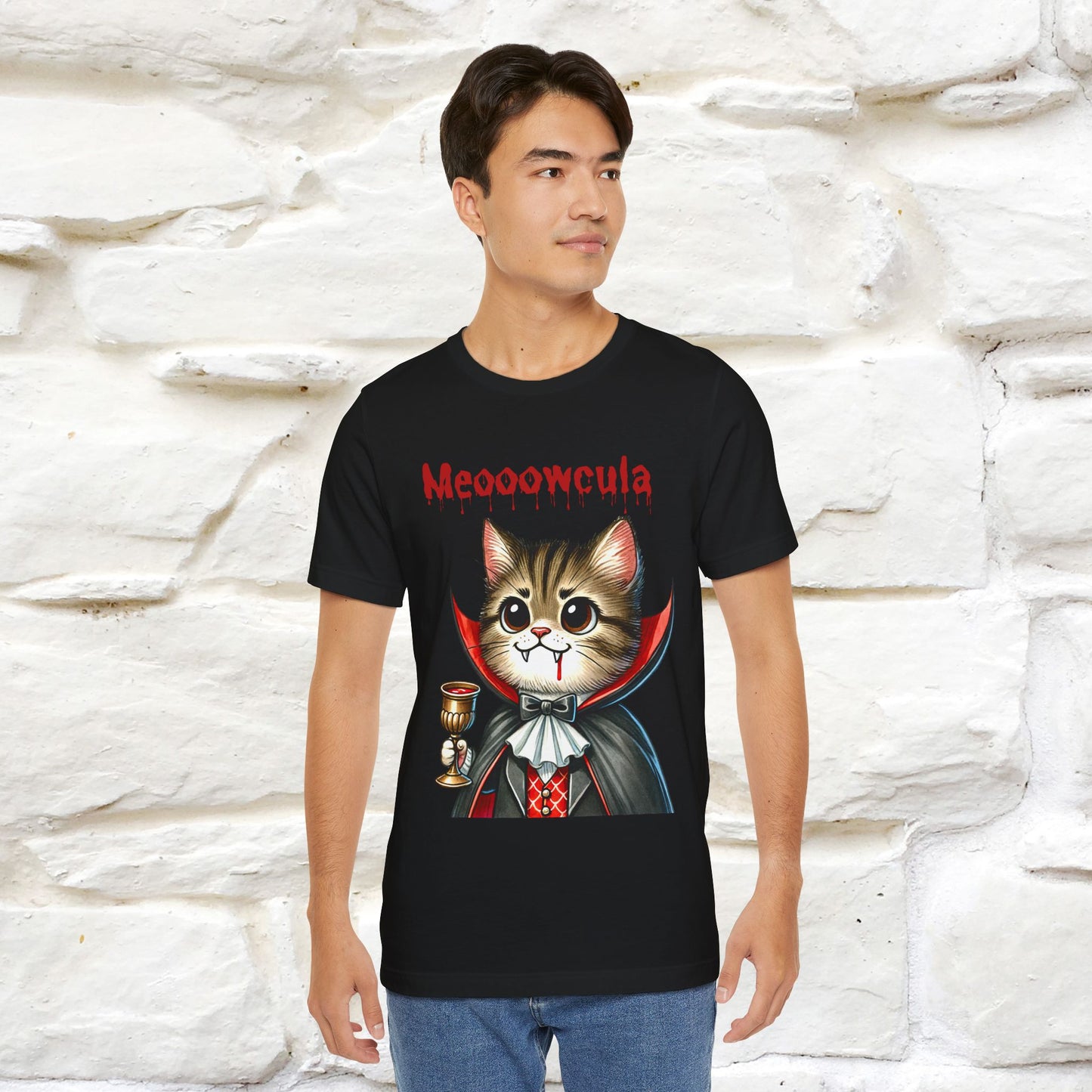 "Meooowcula" Cat T-shirt |Nunu&Miao Studio - Nunu&Miao Studio