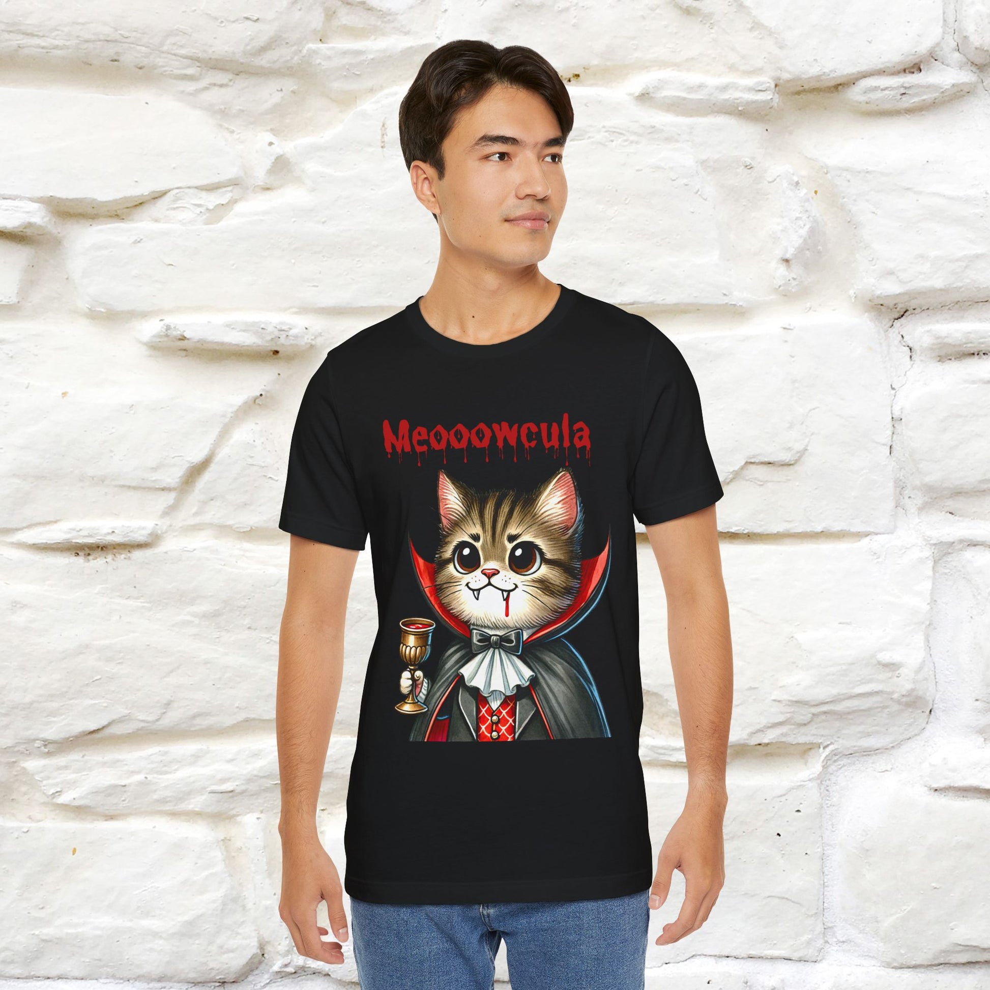 "Meooowcula" Cat T-shirt |Nunu&Miao Studio - Nunu&Miao Studio