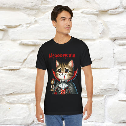 "Meooowcula" Cat T-shirt |Nunu&Miao Studio - Nunu&Miao Studio