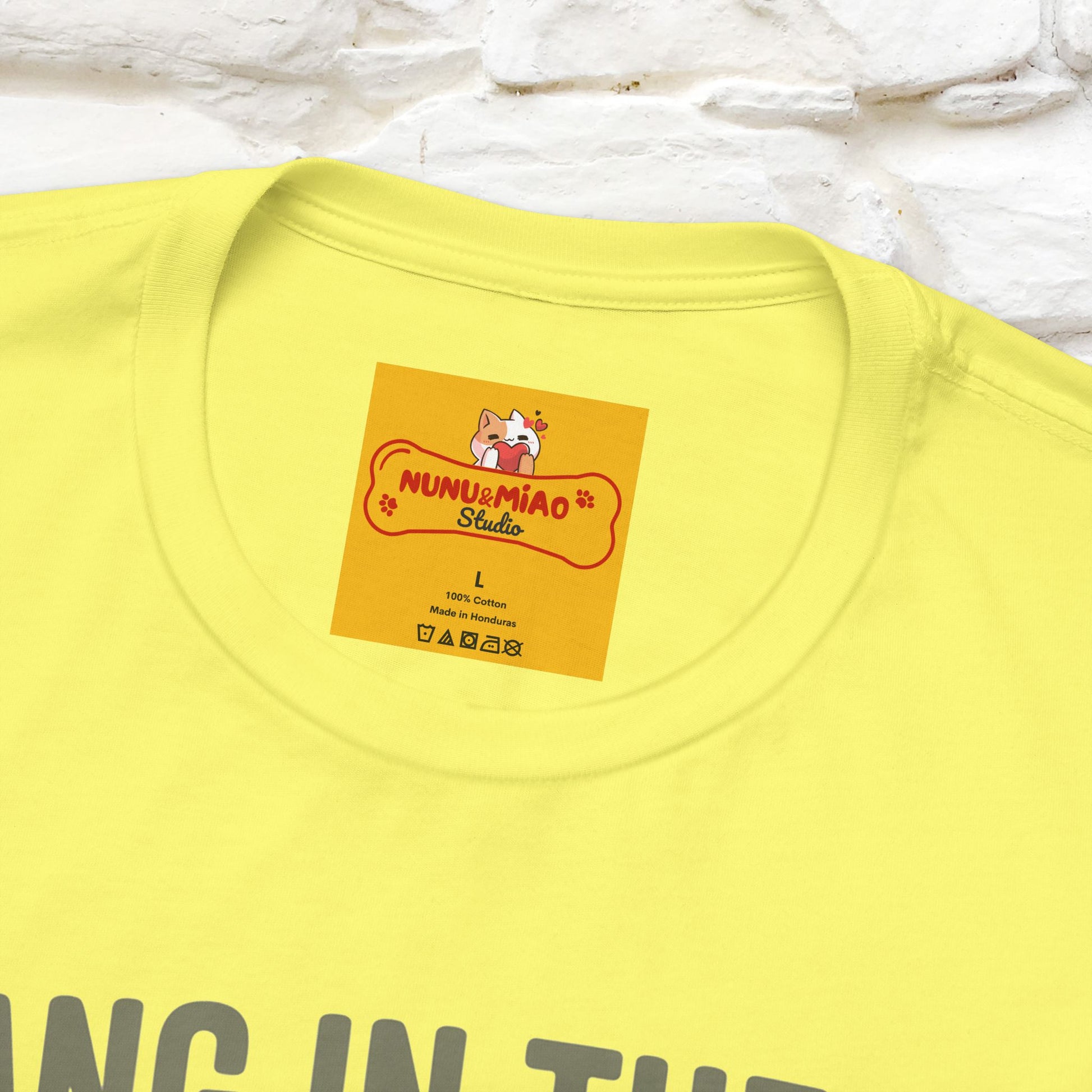 "Hang In There" Funny T-shirt |Nunu&Miao Studio - Nunu&Miao Studio