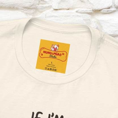 ''If I'm Moody Give Me Foody''| Funny T-Shirt | Nunu&Miao Studio