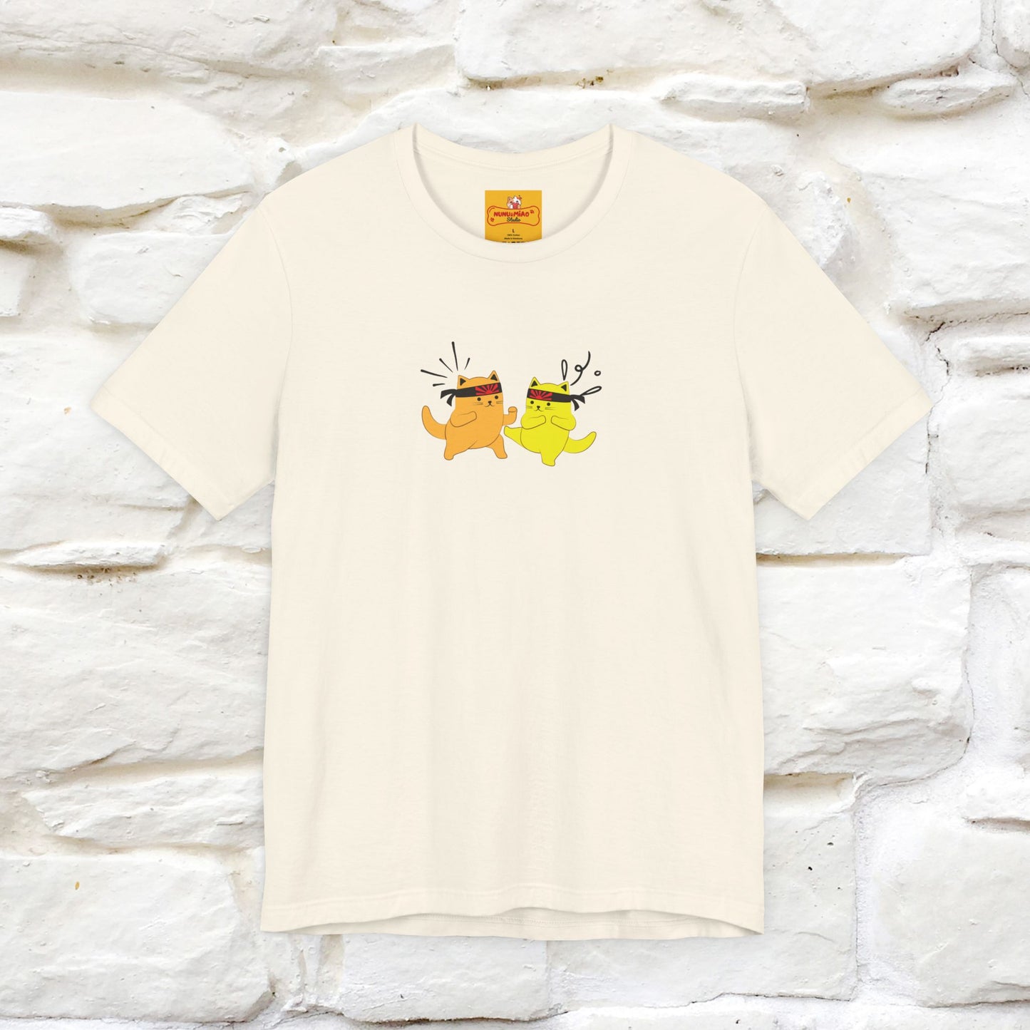 "You Have the Power to Protect Your Peace" Cat T-Shirt| Front & Back Design | Nunu&Miao Studio - Nunu&Miao Studio