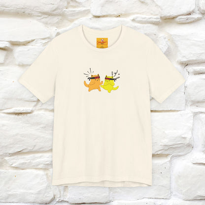 "You Have the Power to Protect Your Peace" Cat T-Shirt| Front & Back Design | Nunu&Miao Studio - Nunu&Miao Studio