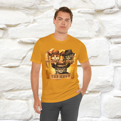 ''The Good, the Bad, and the Meow''| CatT-Shirt | Nunu&Miao Studio - Nunu&Miao Studio
