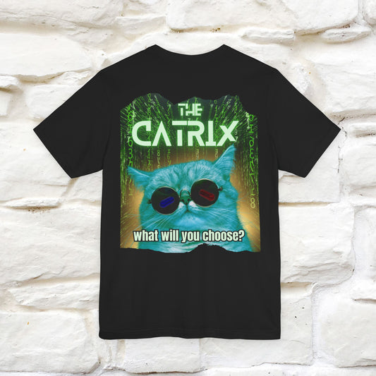 The Catrix: What Will You Choose?  | Cat T-Shirt |Nunu&Miao Studio - Nunu&Miao Studio