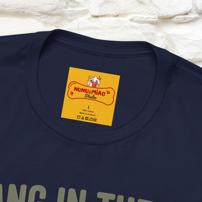 "Hang In There" Funny T-shirt |Nunu&Miao Studio - Nunu&Miao Studio